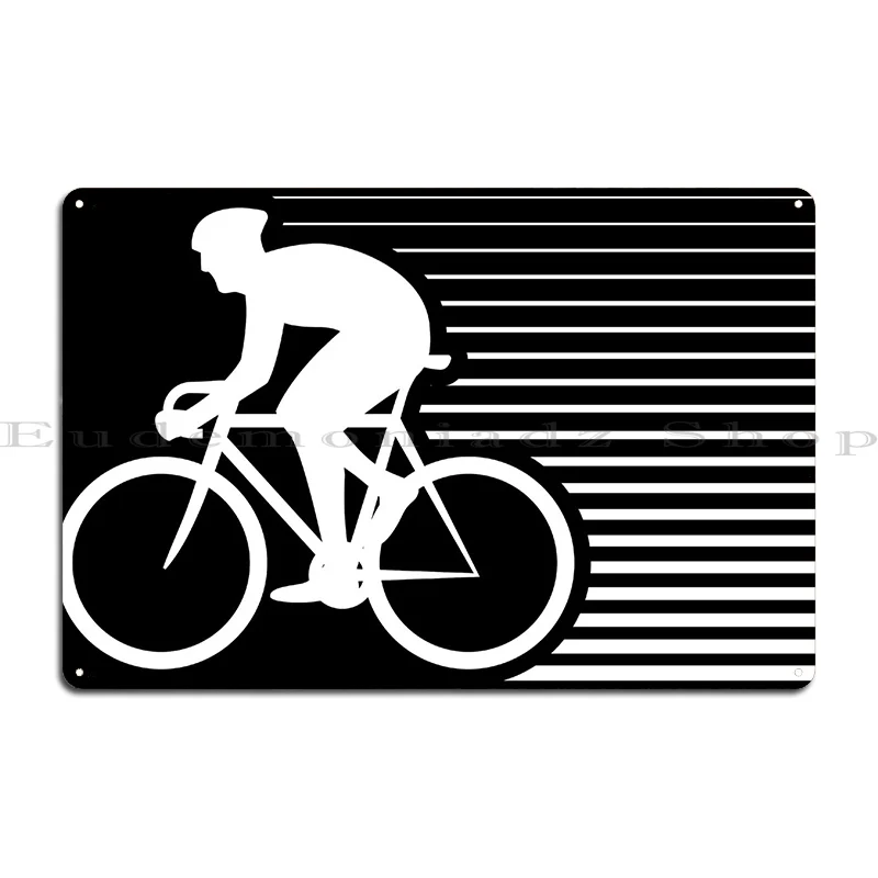 Mountain Biking Europe - Rower górski rower szosowy metalowy znak